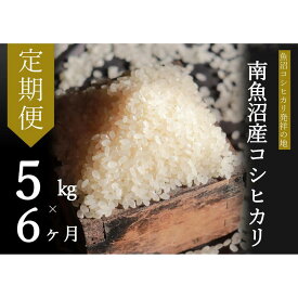 【ふるさと納税】【令和7年産】【定期便・中旬お届け】5kg×6ヶ月　南魚沼産コシヒカリ | お米 こめ 白米 食品