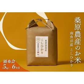 【ふるさと納税】【令和7年度】【頒布会】日本のお米の最高峰　山間地米　南魚沼産コシヒカリ5kg×6カ月 | お米 こめ 白米 食品