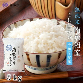 【ふるさと納税】【令和7年産】南魚沼コシヒカリ無洗米 2kg／5kg／10kg／定期便2kg・5kg・10kg（3・6・12ヶ月）※一部品切れ中【定期便 銘柄米 ブランド米 無洗米 こしひかり コシヒカリ魚沼産 新潟米 産地直送 お米 米 こめ コメ】