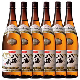 【ふるさと納税】酒 日本酒 セット 6本 × 1800ml ( 八海山 特別本醸造 ) | お酒 さけ 人気 おすすめ 送料無料 ギフト
