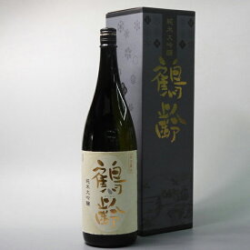 【ふるさと納税】酒 日本酒 純米大吟醸 鶴齢 1本 × 1800ml | お酒 さけ 人気 おすすめ 送料無料 ギフト