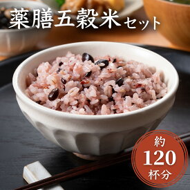 【ふるさと納税】雑穀 薬膳五穀米 古代米ブレンド 200g×5袋 黒米 大麦 赤米 新潟阿賀産 雑穀米 セット 送料無料