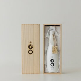 【ふるさと納税】 日本酒 純米大吟醸 GO GRANDCLASS 魚沼コシヒカリEdition 720ml × 1本 津南醸造 新潟 | 清酒 お酒 酒 さけ 地酒 四合瓶 お取り寄せ 贈り物 贈答 新潟県 津南町