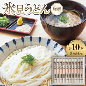【ふるさと納税】氷見うどん 詰合せ(10本)【1236660】