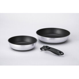 【ふるさと納税】取っ手の取れるフライパン　キャストバリウス　IH対応　3点セット【1609493】