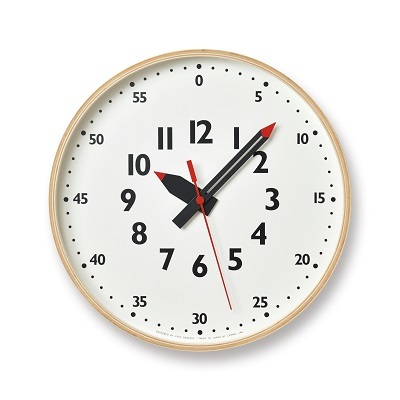 【富山県高岡市】 【ふるさと納税】fun pun clock /Mサイズ（YD14-08 M）Lemnos レムノス 時計 【インテリア】 お届け：※申込状況によりお届け迄1～2ヶ月程度かかる場合があります。