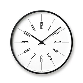 【ふるさと納税】時計台の時計［電波時計］/Arabic（KK17-13A） Lemnos レムノス 時計　【インテリア・民芸品・工芸品・伝統技術】　お届け：※申込状況によりお届け迄1～2ヶ月程度かかる場合があります。