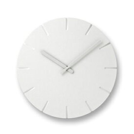 【ふるさと納税】CARVED/line（NTL10-19 C）カーヴド Lemnos レムノス 時計　【インテリア 民芸品 工芸品 伝統技術】　お届け：2023年3月より順次出荷