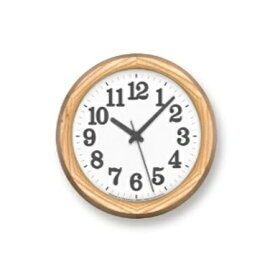 【ふるさと納税】Clock C Small / ナチュラル （YK15-05 NT）Lemnos レムノス 時計　【工芸品 装飾品 民芸品 伝統技術 インテリア 時計 掛け時計】　お届け：※申込状況によりお届け迄1～2ヶ月程度かかる場合があります。