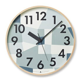 【ふるさと納税】KASUMI / ブルー （AWA19-11 BL）Lemnos レムノス 時計　【インテリア】　お届け：※申込状況によりお届け迄1～2ヶ月程度かかる場合があります。