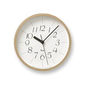 【ふるさと納税】RIKI CLOCK/（WR-0312S） Lemnos レムノス 時計　【インテリア】　お届け：※申込状況によりお届け迄1～2ヶ月程度かかる場合があります。