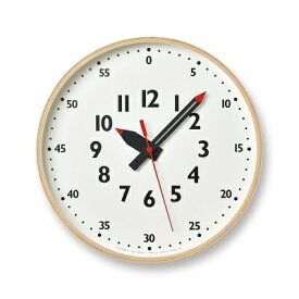 【ふるさと納税】掛け時計 受賞多数 時計 fun pun clock Mサイズ YD14-08 M 壁掛け時計 Lemnos レムノス インテリア　【 富山県高岡市 】　お届け：※申込状況によりお届け迄1～2ヶ月程度かかる場合があります。