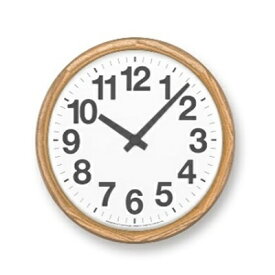 【ふるさと納税】Clock A/ ナチュラル（YK21-15NT）Lemnos 掛け時計　【装飾品 民芸品 工芸品 伝統技術 インテリア】　お届け：※申込状況によりお届け迄1～2ヶ月程度かかる場合があります。