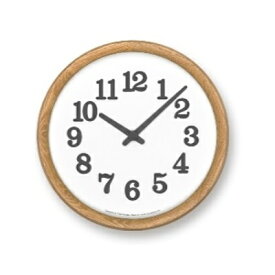 【ふるさと納税】Clock C/ ナチュラル（YK21-17NT）Lemnos 掛け時計　【装飾品 民芸品 工芸品 伝統技術 インテリア】　お届け：※申込状況によりお届け迄1～2ヶ月程度かかる場合があります。