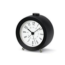 【ふるさと納税】JIJI alarm［アラーム］/ ブラック （AWA13-04 BK） レムノス Lemnos 時計　【装飾品 民芸品 工芸品 伝統技術 インテリア】　お届け：※申込状況によりお届け迄1～2ヶ月程度かかる場合があります。