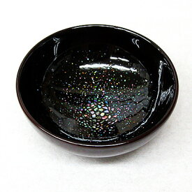 【ふるさと納税】螺鈿盃 銀河 酒器 工芸品 器 上品 溜色 漆黒 漆 アワビ貝 繊細 光沢 天然木 本漆 熱伝導 熱燗 冷酒 優しい 口当たり 丁寧 製作 キレイ