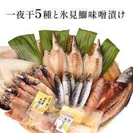 【ふるさと納税】《氷見堀与》おすすめ一夜干5種と氷見鰤味噌漬け