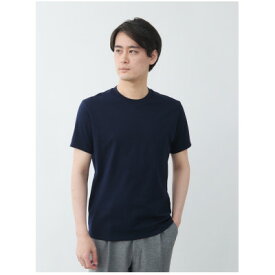 【ふるさと納税】ネイビー Lサイズ メンズ 10Years 26ゲージ スムースコットン クルーネックTシャツ【1584347】