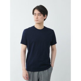 【ふるさと納税】ネイビー LLサイズ メンズ 10Years 26ゲージ スムースコットン クルーネックTシャツ【1584350】