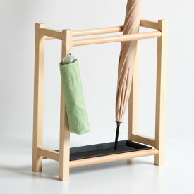 【ふるさと納税】シンプル＆リーズナブルな「木製 傘立て ワイド NA」 | ファニチャー 人気 おすすめ 送料無料