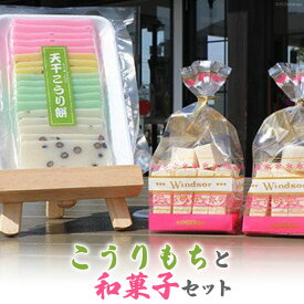【ふるさと納税】こうりもちと和菓子セット＜里山の駅 つるぎの味蔵＞【富山県上市町】