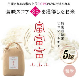【ふるさと納税】富山県ブランド米 富富富 精米 5kg ふふふ ブランド米 国産 米 お米 日本米 ギフト 贈り物 備蓄 防災 食品 陽咲玲 はるざれ F6T-942