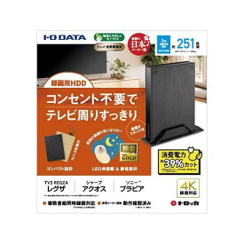 【ふるさと納税】I-O DATA 【HDPL-UTA2KB】テレビ録画用ハードディスク「トロッカ」 | 2TB 録画用HDD 外付けハードディスク USB HDD 長時間録画 高耐久 静音 レグザ アクオス ブラビア ビエラ テレビ対応 レコーダー対応 簡単設定 省スペース 人気 おすすめ 送料無料