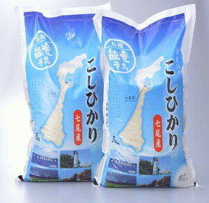ふるさと納税,石川県,七尾市,能登,お米,こしひかり,定期便,5kg×2袋×3回,合計30kg