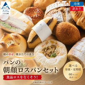 【ふるさと納税】訳あり パン 朝顔 ロスパン セット 詰め合わせ 定期便 (2ヵ月/3ヵ月/6ヵ月/12ヵ月 ) 容量 (6~8個 / 9~13個) 冷凍パン 詰合せ 冷凍 食品ロス 訳あり 訳アリ わけあり ワケアリ ワケあり 不揃い 家庭用 規格外 石川県 小松市 ay005m00 【フォーサムワン】