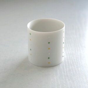 【ふるさと納税】Dot cup(ドットカップ) 九谷焼 工芸品 カップ かわいい 伝統 工芸 おしゃれ お中元 お歳暮 ギフト 小松市 石川県 022024【谷口製土所】