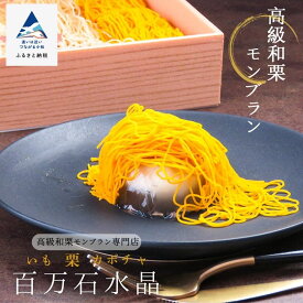 【ふるさと納税】《高級和栗モンブラン》百万石水晶 栗 くり モンブラン 冷凍 葛 和 餡 人気 9個 お茶請け あんこ スイーツ お菓子 ギフト プレゼント 小松市 石川県 012071【高級和栗モンブラン専門店いも栗カボチャ】