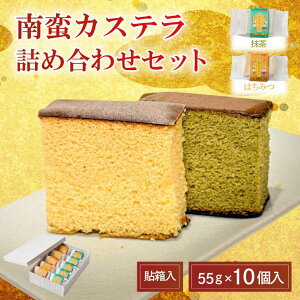【ふるさと納税】ツキトワ南蛮カステラ2種詰め合わせセット10個入り 個包装 貼箱入り スイーツ お菓子 おやつ バレンタイン ホワイトデー 取寄 人気 セット おすすめ ギフト 小松市 石川県