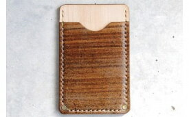 【ふるさと納税】 名刺入れ / 「 LEATHERS by Kei Arabuna 」 名刺入 手作り デザイン 革 小物 工芸品 伝統 工芸 お中元 お歳暮 父の日 ギフト 小松市 石川県 044003【KEI ARABUNA ART STUDIO】