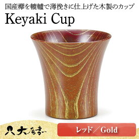 【ふるさと納税】Keyaki Cup レッド／Gold F6P-0129