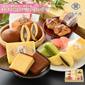 【ふるさと納税】 和菓子 ＜ 7種 13個 ＞ 銘菓 詰め合わせ 和菓子 個包装 ギフト 常温 箱入り お菓子 セット おやつ ギフト 贈り物 箱入り 小豆 地元産 店主 手づくり あんこパイ 粒あん 栗 どら焼き カステラ 蒸しカステラ 母の日 父の日 伝統菓子 和菓子詰合せ 能登 とき