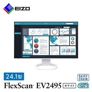 yӂ邳Ɣ[Łz EIZO  USB Type-C o͓ 24.1^ j^[ FlexScan EV2495 zCg _ t tj^[ p\R pcj^[ Q[~Oj^[ USB Type-C fCW[`F[y1323416z