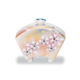 【ふるさと納税】2.5号香炉　花の舞　【 民芸品 工芸品 雑貨 日用品 インテリア 香り 小物 】