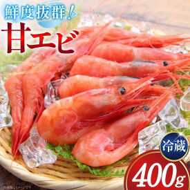 【ふるさと納税】 甘エビ 冷蔵 400g [小川水産 石川県 志賀町 CM6009] 甘えび あまえび エビ 海老 甘海老