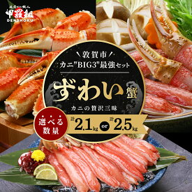 【ふるさと納税】【楽天限定品】超人気！敦賀市 絶品ずわい蟹三昧 3点セット ＜最短3営業日以内発送・着日指定 可能＞【甲羅組 カニ 蟹 ズワイガニ ずわい蟹 ポーション カニ爪 爪 刺身 かに鍋 鍋 カニしゃぶ 人気 お中元 お歳暮 ギフト 贈答 おせち】