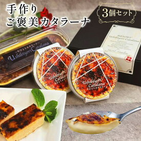 【ふるさと納税】牛びより カタラーナセット 【カタラーナ デザート おやつ 洋菓子 スイーツ 新規 NEW】