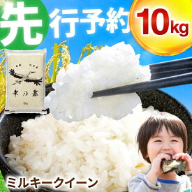 【ふるさと納税】【 先行予約 /11月以降発送】 【令和7年産】 特別栽培米 福井県産 ミルキークイーン 10kg / お米 白米 ブランド米 小浜市 / 今富の宝[BFCI004]