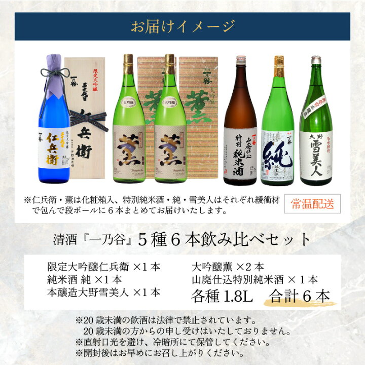 超安い品質 奥越前大野 日本酒 清酒 一乃谷 限定大吟醸 仁兵衛 7ml A Fucoa Cl