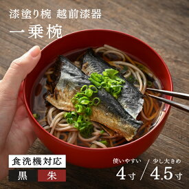 【ふるさと納税】【選べるサイズとカラー！】【大本山永平寺御用達 漆琳堂】 食洗機対応の漆塗り椀 一乗椀＜越前漆器＞ [B-03817] / 食洗器対応 漆塗り 漆器 おしゃれ 漆器 茶碗 食器 ギフト プレゼント 年末年始 老舗 茶碗 汁椀