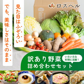 【ふるさと納税】＜ロスヘル＞多数のメディアで紹介されました！【訳あり】旬のもったいないお野菜詰め合わせセット[B-16402] / 訳あり 訳アリ ロスヘル 野菜 規格外野菜 冬野菜 やさい サラダ フードロス 果物 くだもの フルーツ 福井県鯖江市