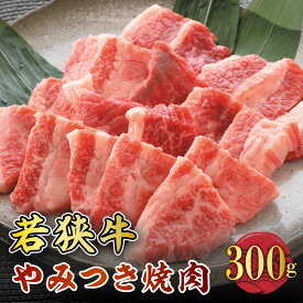 【ふるさと納税】若狭牛やみつき焼肉 300g スタミナUP！健康長寿！ 【若狭牛 国産和牛 黒毛和牛 黒毛和種 ブランド牛 和牛 肉 牛 牛肉 モモ肉 ばら肉 焼き肉 坂井市 福井県産 国産 冷凍 人気】