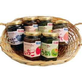 【ふるさと納税】【福井県産】フルーツを使った ジャム 4種 計12個セット （ブルーベリージャム2個 いちじくジャム2個 梅ジャム4個 苺ジャム4個）