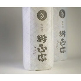 【ふるさと納税】妙正宗 純米酒 1.8L 2本　【日本酒・お酒・辛口・セット】
