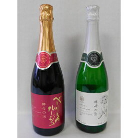 【ふるさと納税】山梨県産ベーリーA種と甲州種から造った辛口スパークリングワイン2本セット【マンズワイン】_ 山梨県産 ベーリーA 甲州 ワイン スパークリングワイン マンズワイン 白 赤 お酒 セット 飲み比べ 人気 おすすめ 送料無料 【配送不可地域:離島】【1217900】