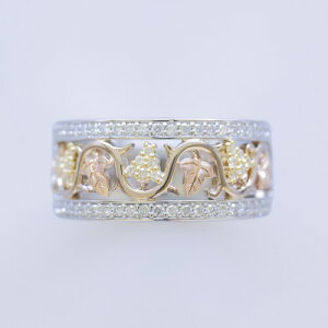 【ふるさと納税】【15号】P/K ダイヤモンドリング / アラベスク【配送不可地域:離島・沖縄県】【1446977】