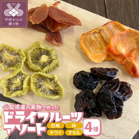 【ふるさと納税】 ドライフルーツ セット アソート ぶどう 巨峰 すもも 柿 キウイ 果物 甘味 酸味 香り 果汁 食物繊維 さっぱり ソルダム ポリフェノール 常温 おやつ 朝食 スイーツ k050-022